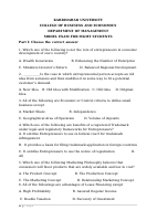 Model EXAM FOR MGMT STUDENTS For.pdf
